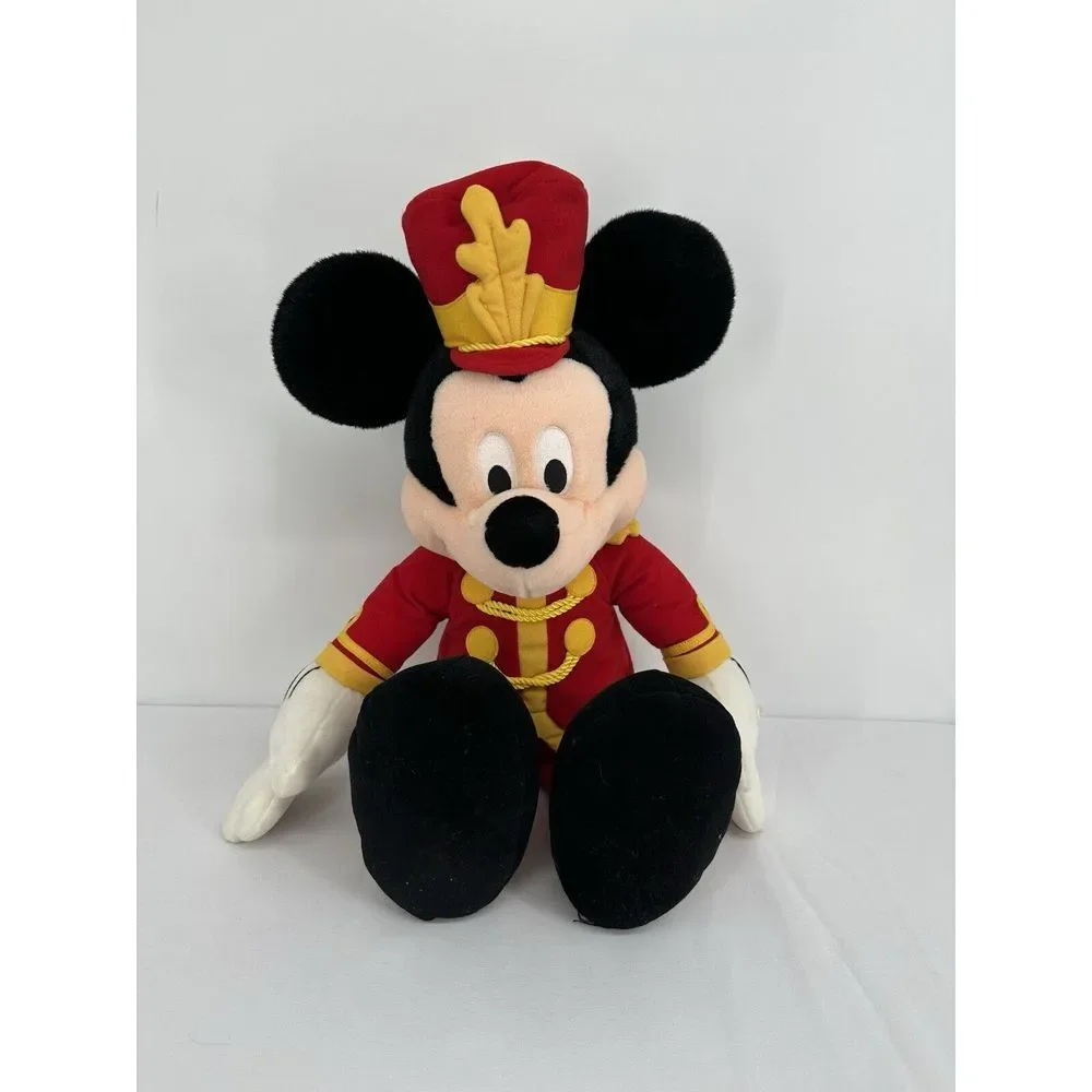 Disney Macy's Mickey Mouse Christmas Marching‎ Band Conductor Plush Doll 23